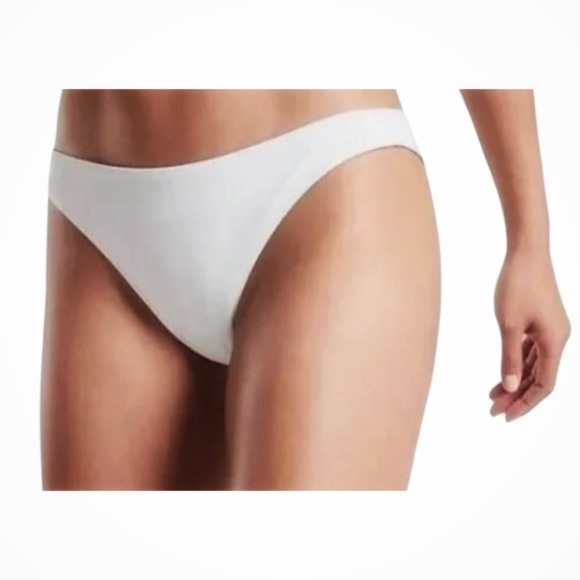 Athleta Large Bright White Clean Bikini Bottom - Picture 1 of 11